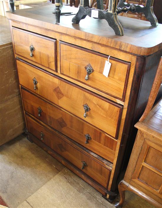 Victorian five-drawer chest